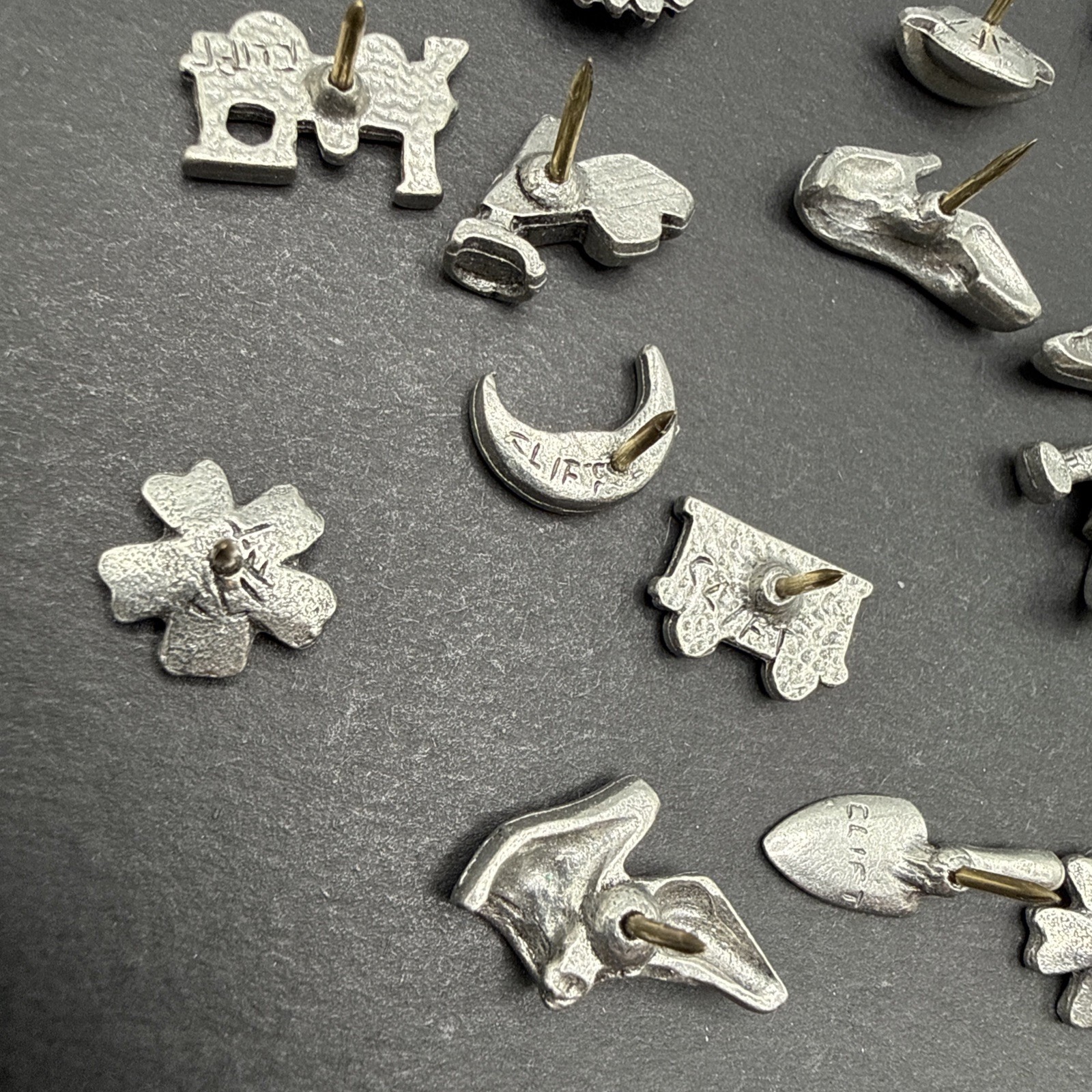 Lot Of Clift Signed Pins J20