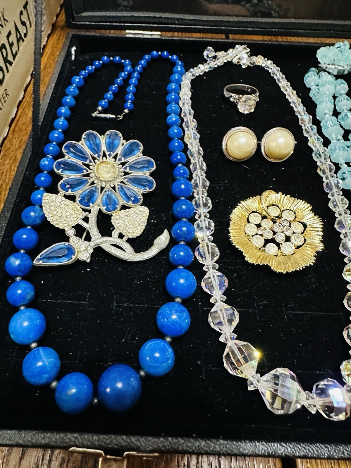 Vintage & Antique Lot Of 10 Costume Jewelry Some Signed