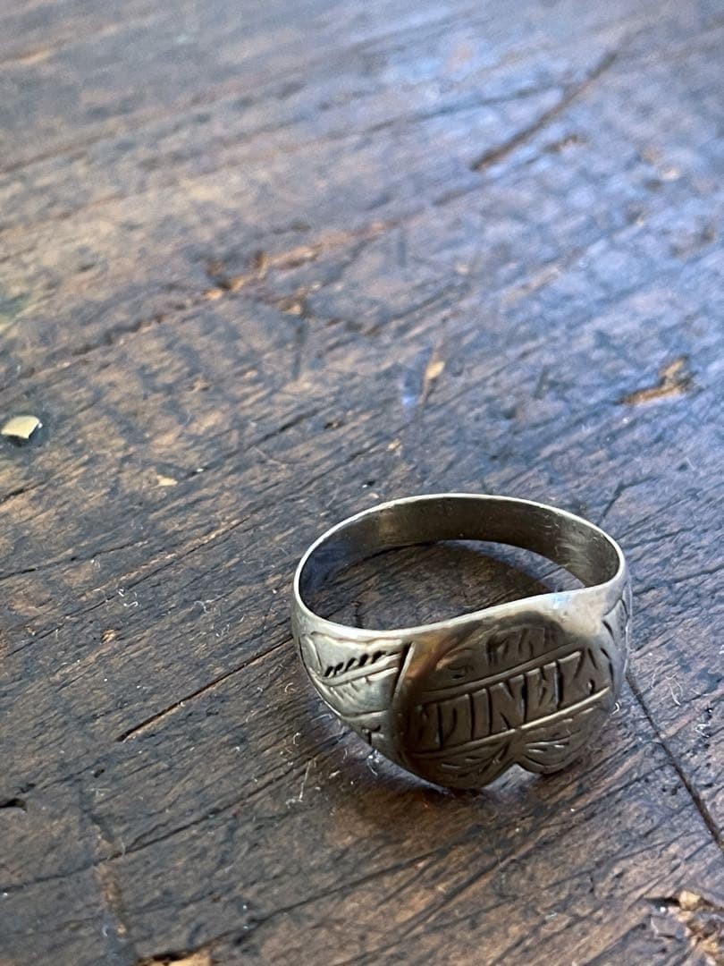 1945 Souvenir Ring Vintage Sweetheart Jewelry WWII Manila Collectible