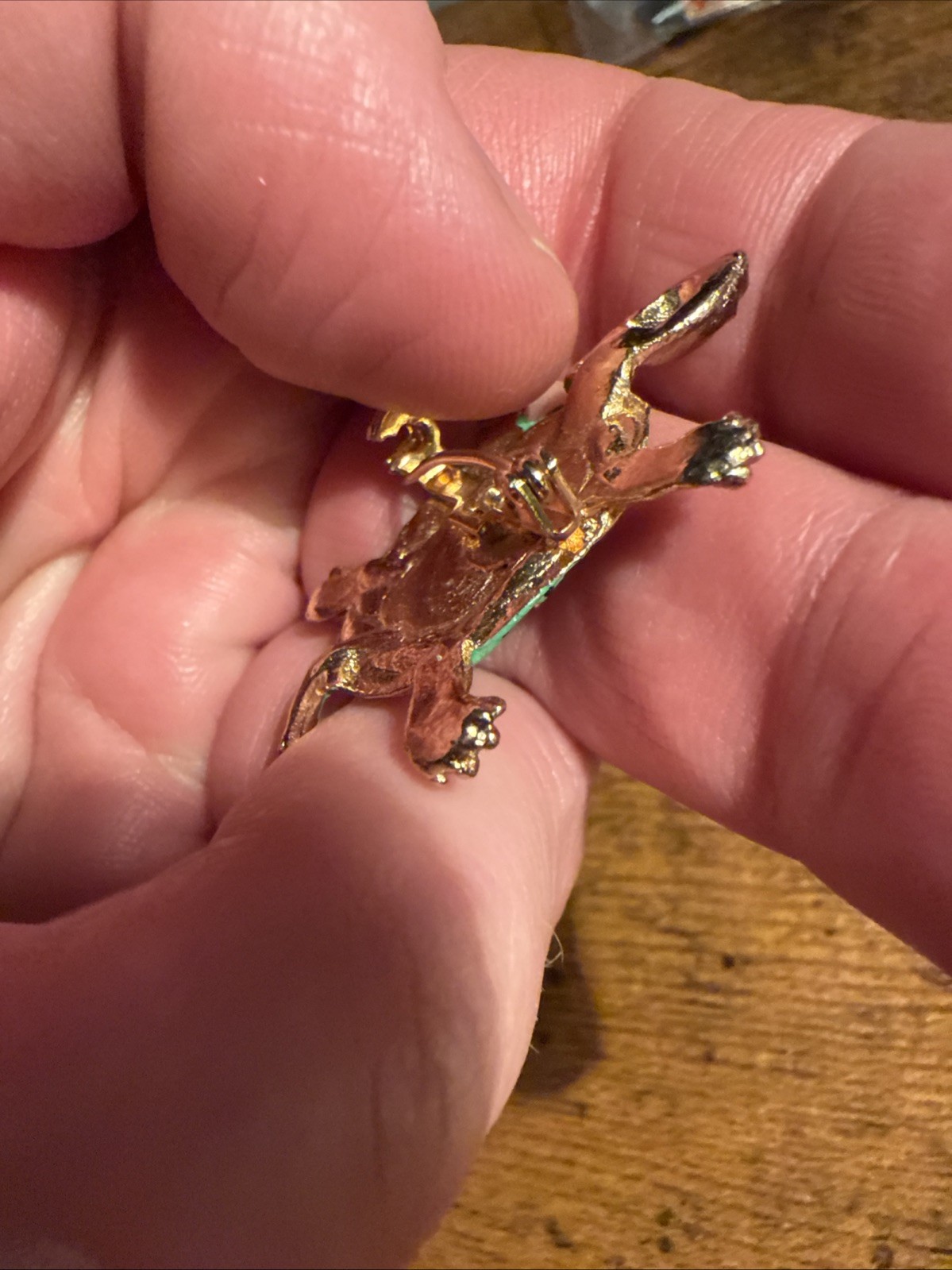 Vintage 1960’s Turtle Brooch Pin Niagra Falls Canada Souvenir Collectible Enamel