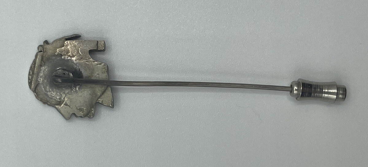 Buffalo Indian Nickel Cutout Tie Pin – Men’s Vintage Coin Jewelry Gift Boxed