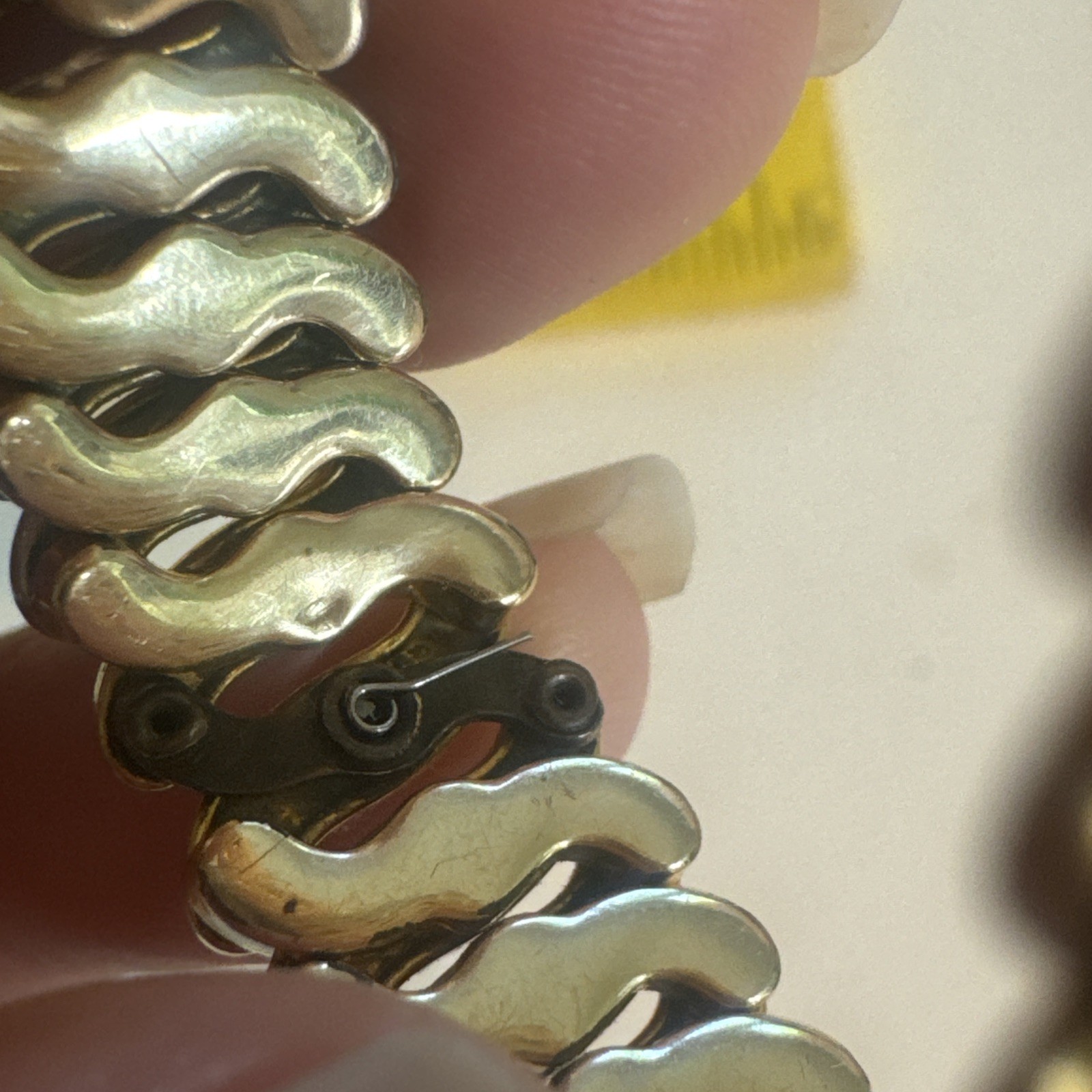 Pitman and Keeler American Queen Sweetheart expansion Bracelet Read Broken Child