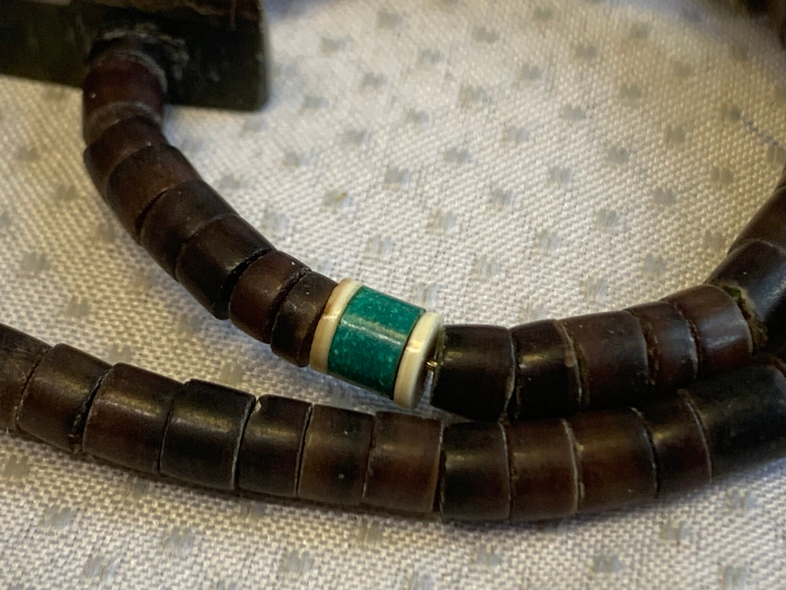 Vtg Semi Precious Stones Necklace 17″ Fashion Jewelry Earthtones Hook Clasp