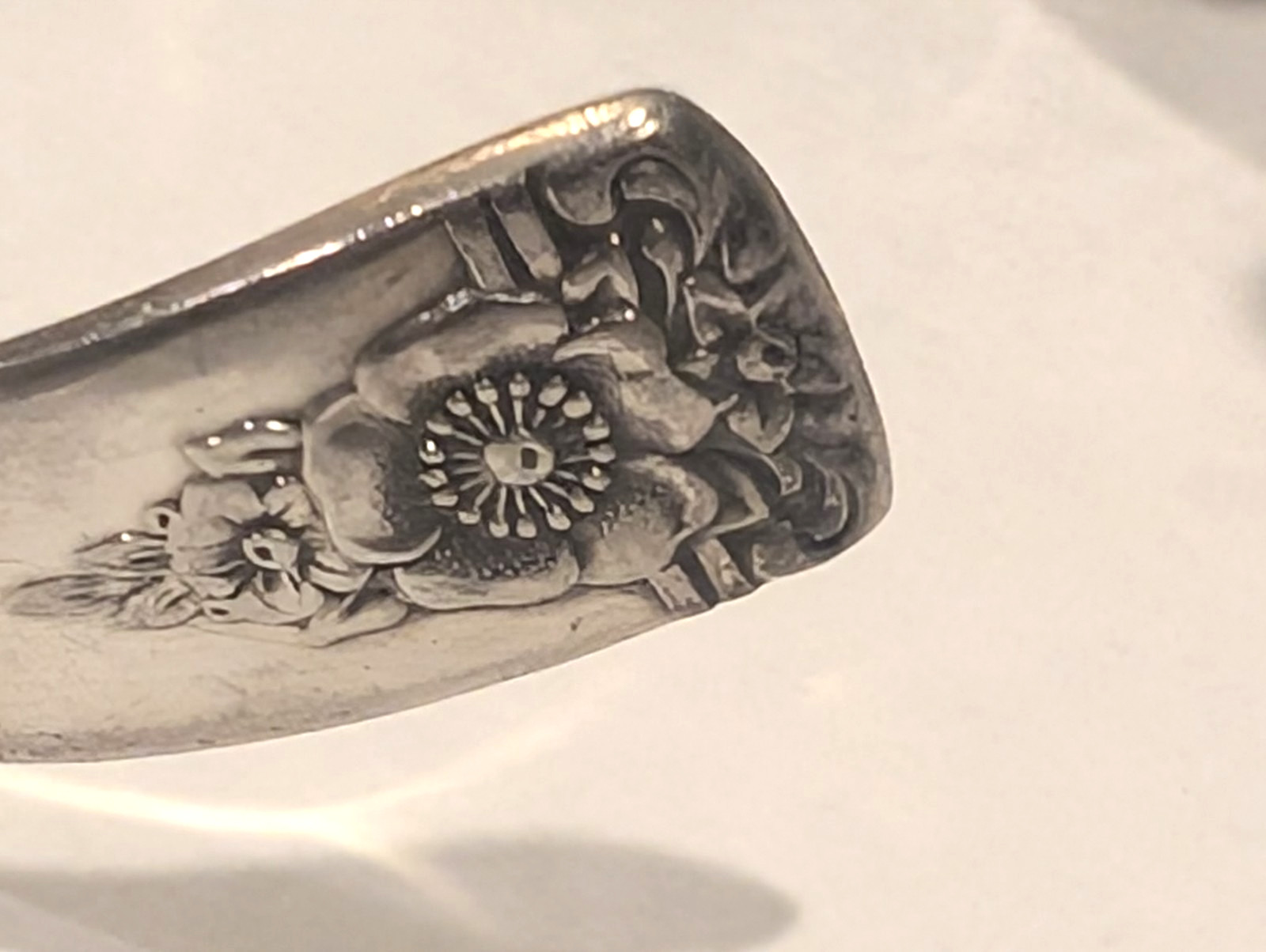 Vintage Whimsical Rogers Silver Plated Hand-forged Fork Artisan Fairy Bracelet