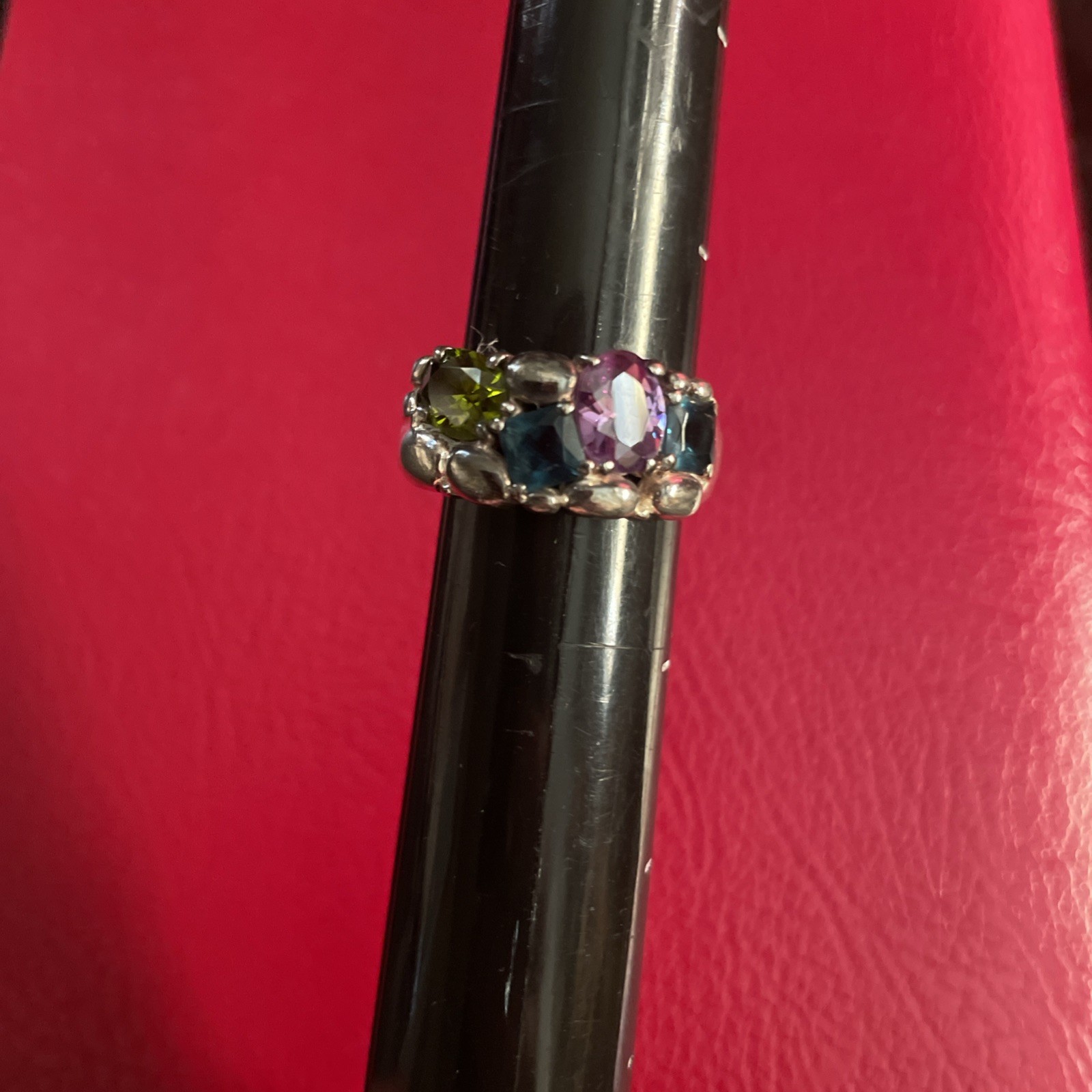 Sterling Ring Size 9 Signed CW