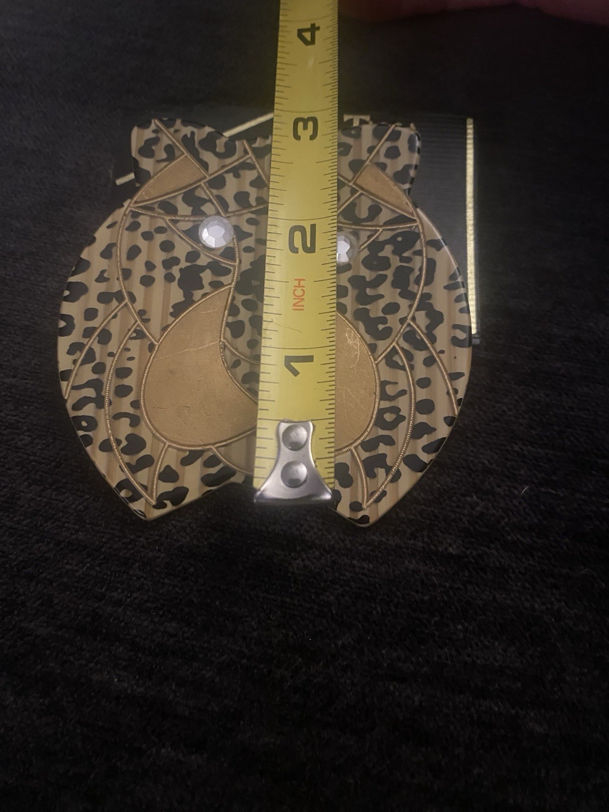 Vintage Tacoa Cheetah Earrings And Brooch/Pin Set New Never used.