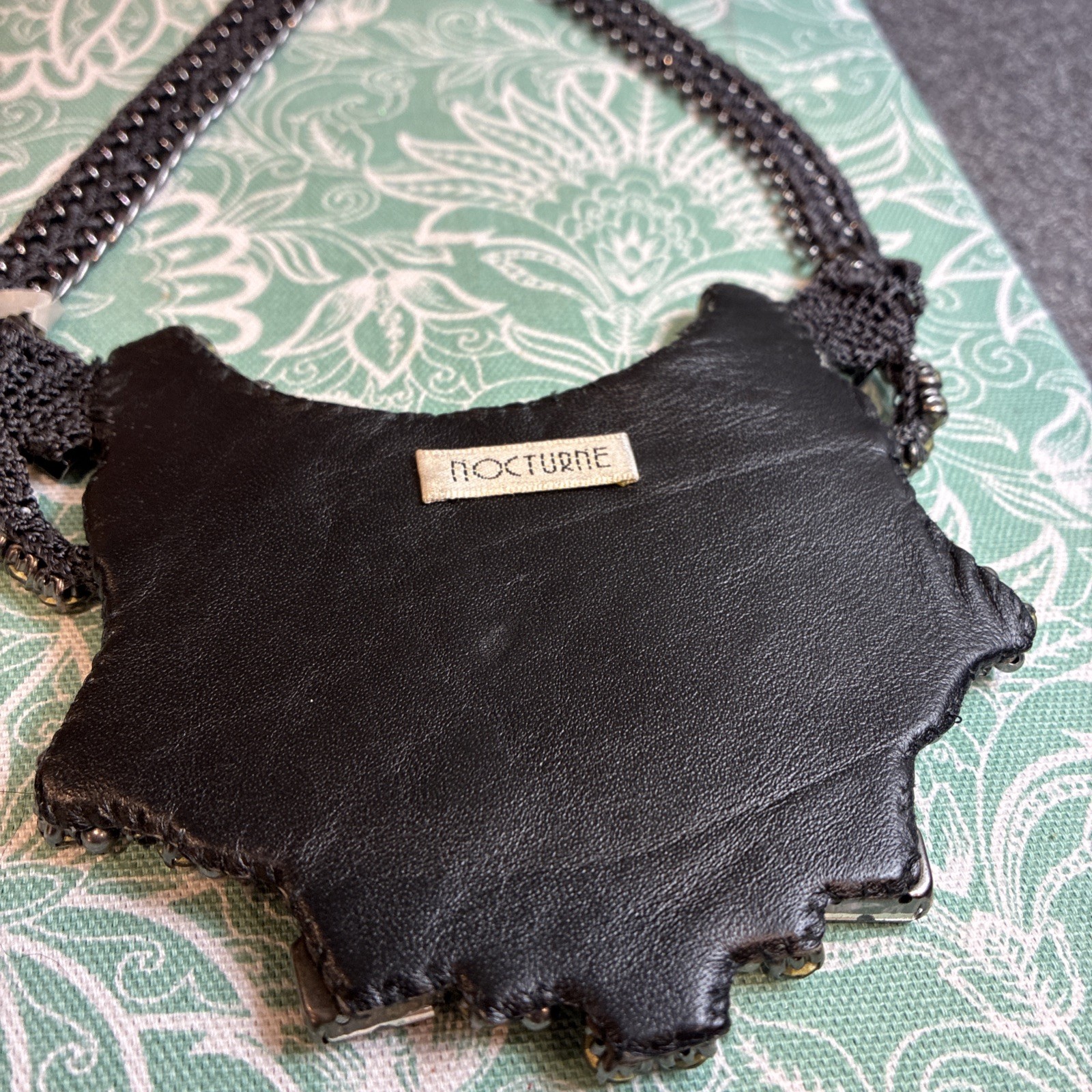 Nocturne Bib Luxury Crystal Rhinestone Beaded Necklace