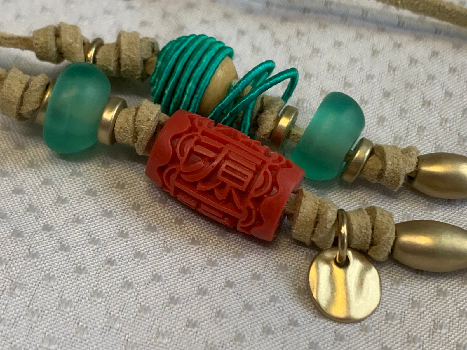 Chico’s Costume Jewelry Lot Necklaces Beaded Earthtones Layering Pieces