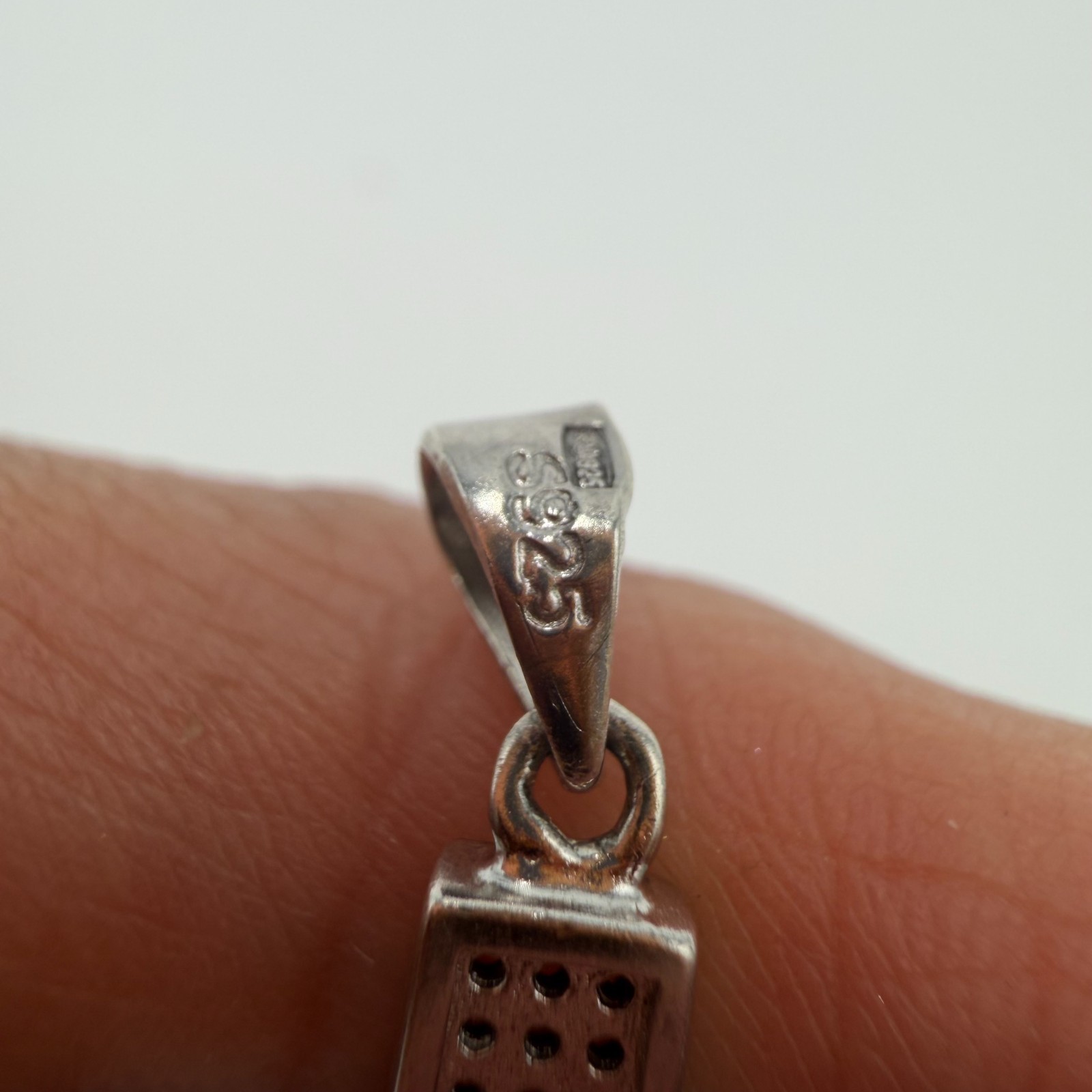 Vintage Pendant Icon Cross Sterling Silver 925 Jewelry Stamped Beautiful 2.94gr