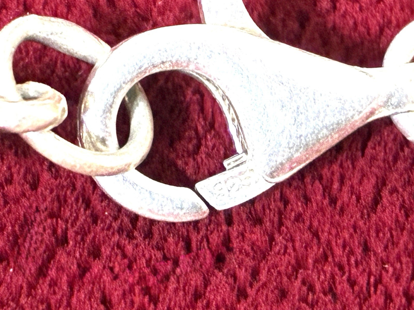 Sterling Silver Fairy Angel Link Bracelet 925 Fantasy Whimsical 7.5”