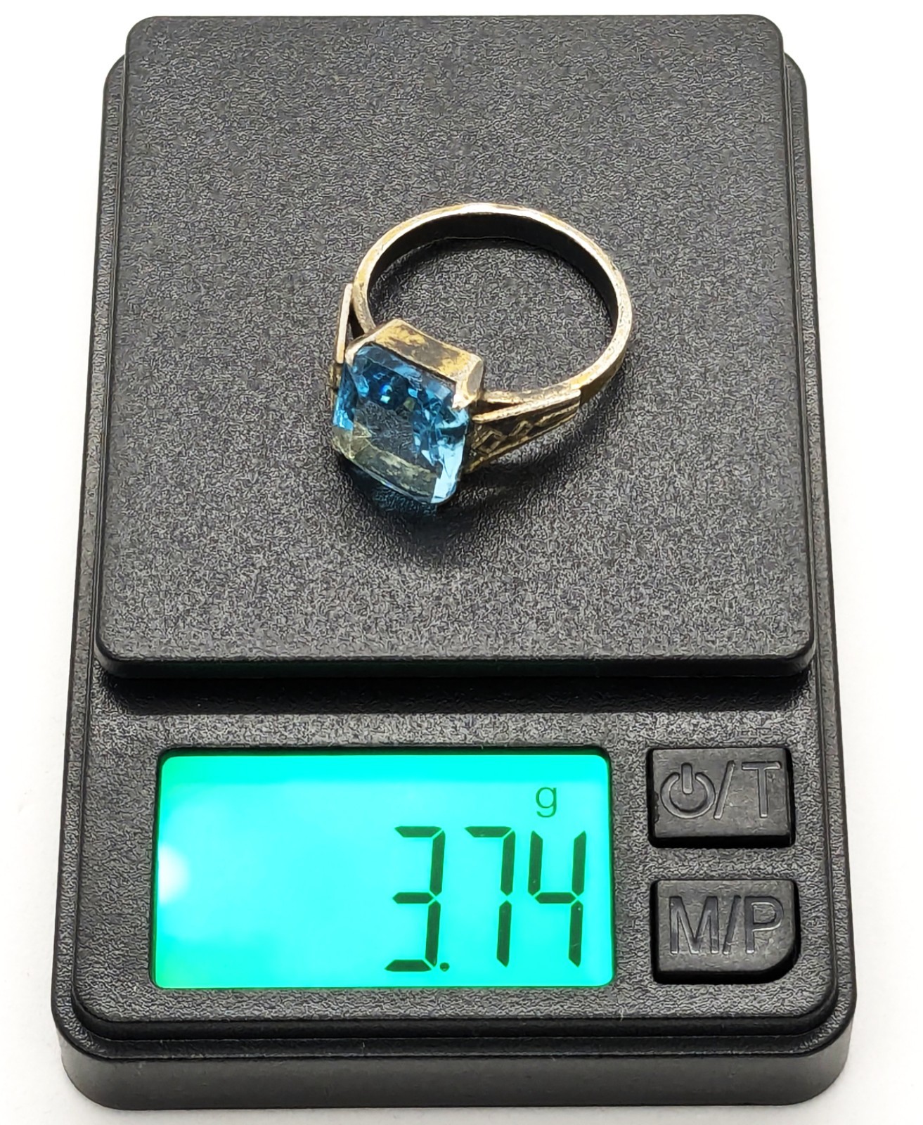 Vintage Luxury Soviet RING Silver⭐875 stamp Star USSR-size: 8US (18.5mm) UA #100