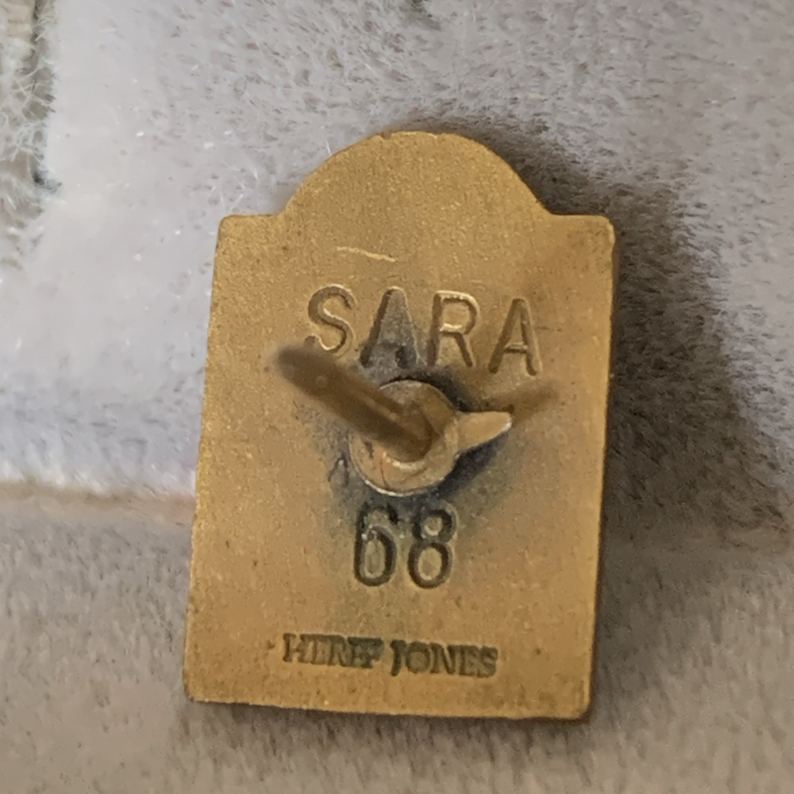 Vintage Ball Hat Lapel Pin Not Sure What Kind Of Ball Signed