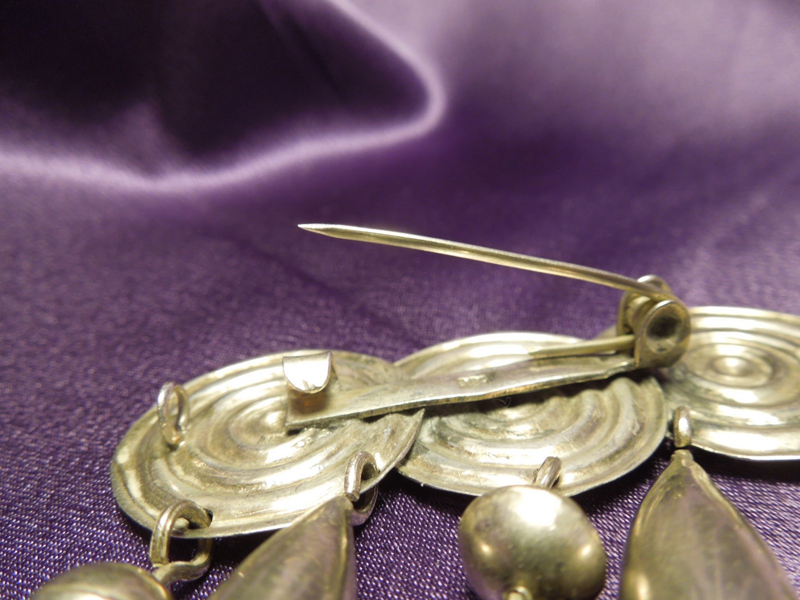 Vintage Sterling Silver Dominique Dinouart DDD 925 Geometric Modern Pin Brooch