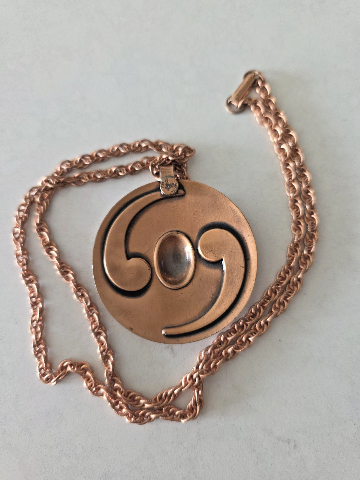 Bell Trading Post Copper Pendant & Necklace