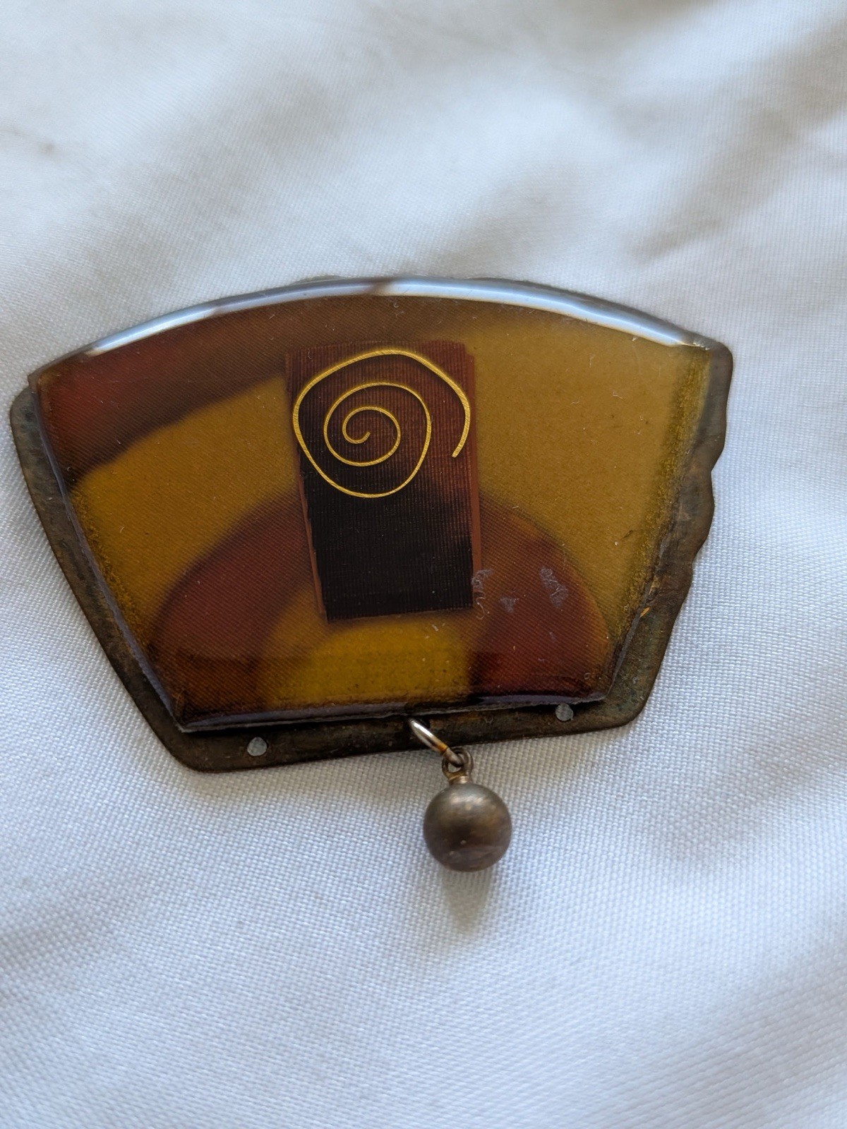 Vintage 90’s Moderist Brooch
