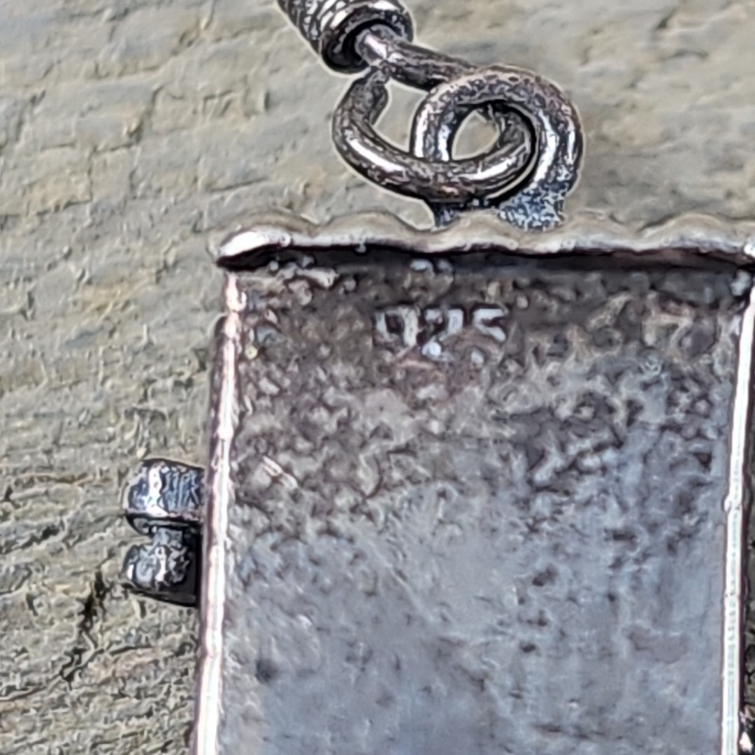 Vintage 1980’s 3D Sterling Silver .925 “Outhouse” Dangle Earrings Novelty