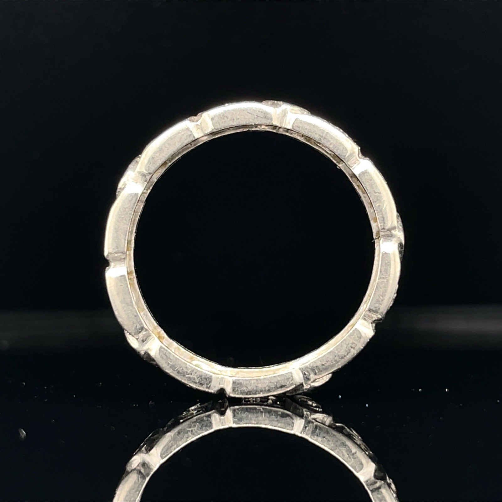 Art Deco 0.35 Carat Platinum Diamond Eternity Band
