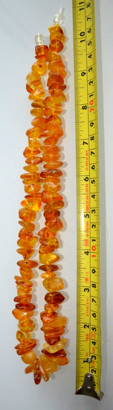 54gr RUSSIAN SOVIET BALTIC AMBER BEAD NECKLACE 琥珀 BRACELET STONE PENDANT EARRING