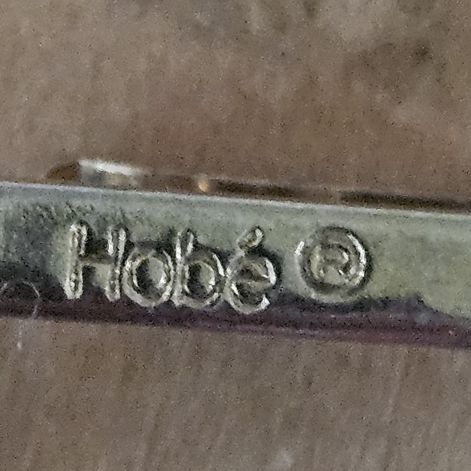 1940s RARE HOBE FIVE PENDANT PURPLE HEAD- LIGHT ORIGINAL COND FESTOON NECKLACE