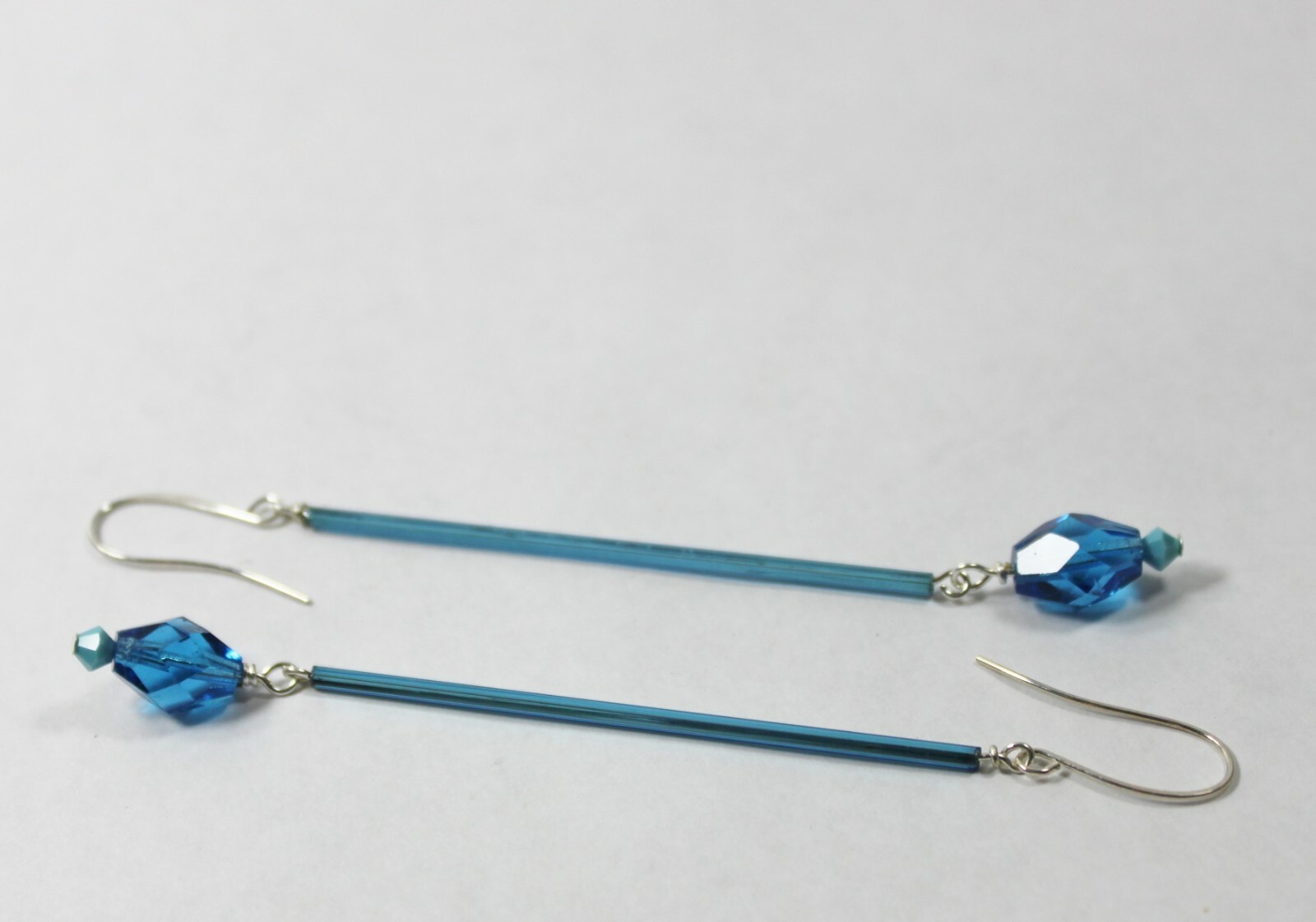 Antique Lamp Fringe Earrings Czech Glass Swarovski Crystal Handmade OOAK Artisan