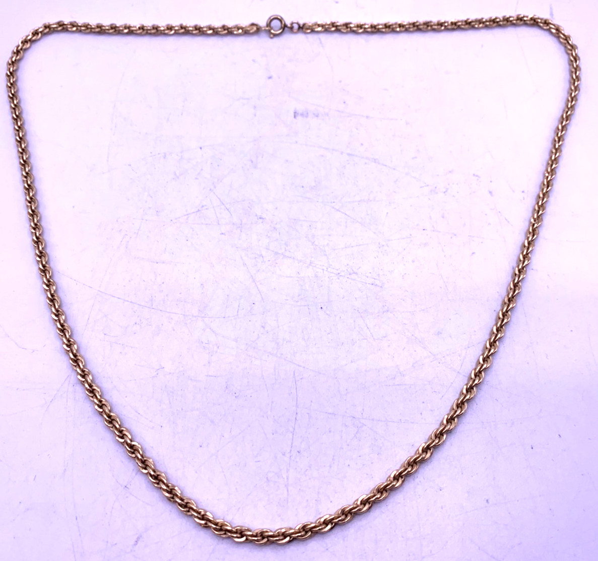 Vintage WINARD’S 12k gold filled 24″ chain necklace 24.7 grams