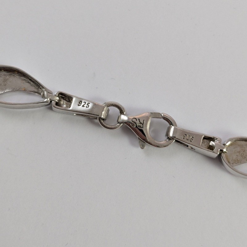 45.5cm Danish Sterling Silver Randers Solv Troels Tvenstrup Handmade necklace