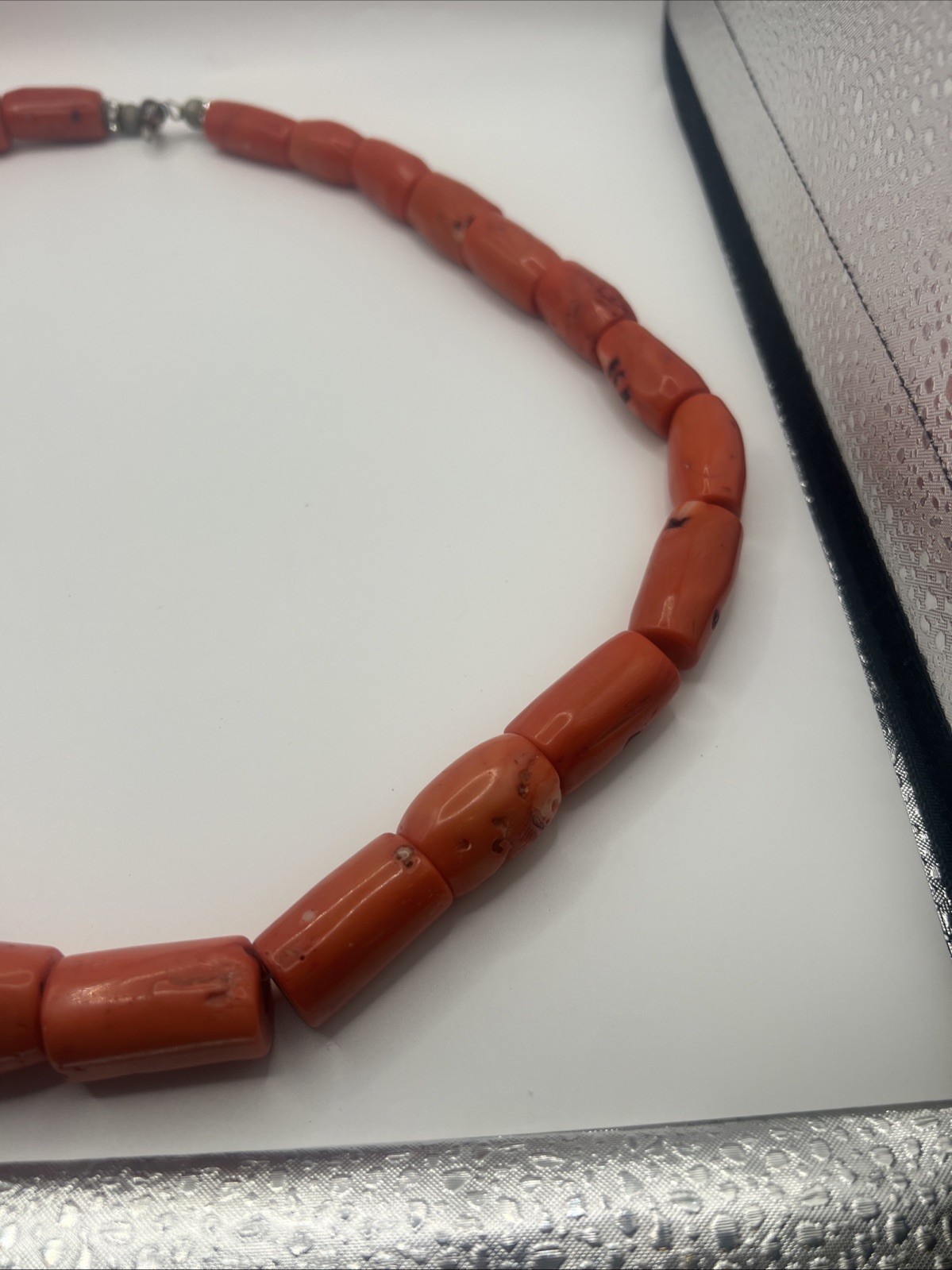 Mediterranean Red Coral Necklace,Moroccan Coral Necklace,Natural 350g