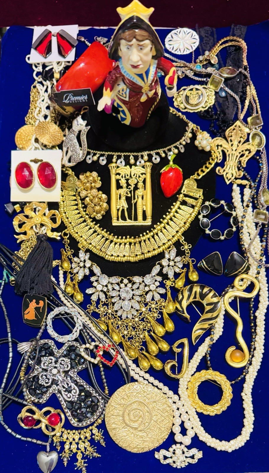Vintage High End Costume Jewelry Trifari Ann Taylor Originals By Robert Monet PD