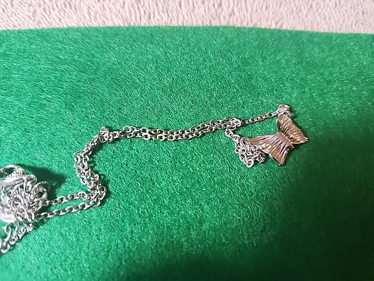 Costume 6 NECKLACES VINTAGE SILVERTONE WEAR/RESELL (911)