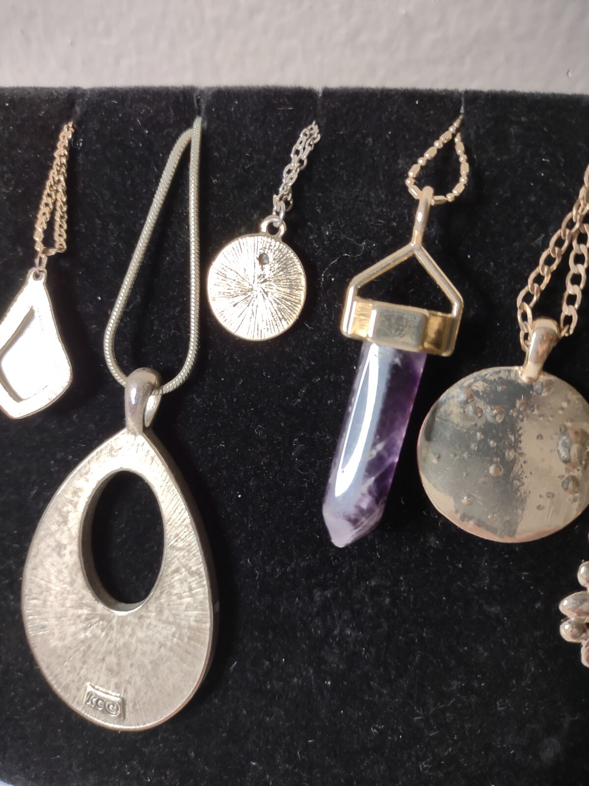 Lot Of 12 Pendant Necklaces Snowflake, Crystal, Tassel, Multicolor Lot P19