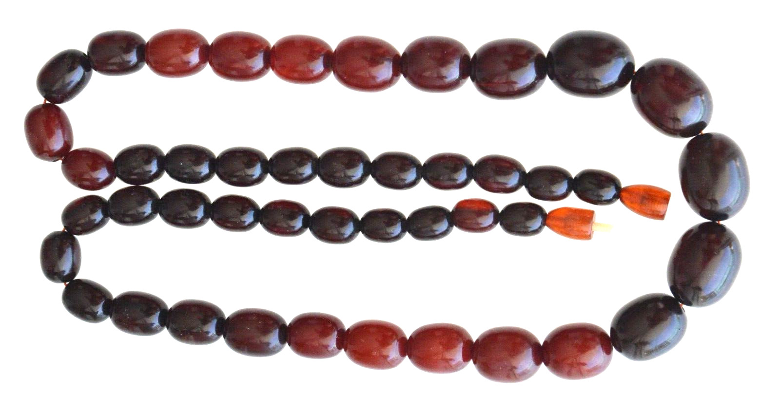 ✅80cm =102gr RUSSIAN SOVIET BALTIC AMBER BEAD NECKLACE 琥珀 BRACELET STONE PENDANT