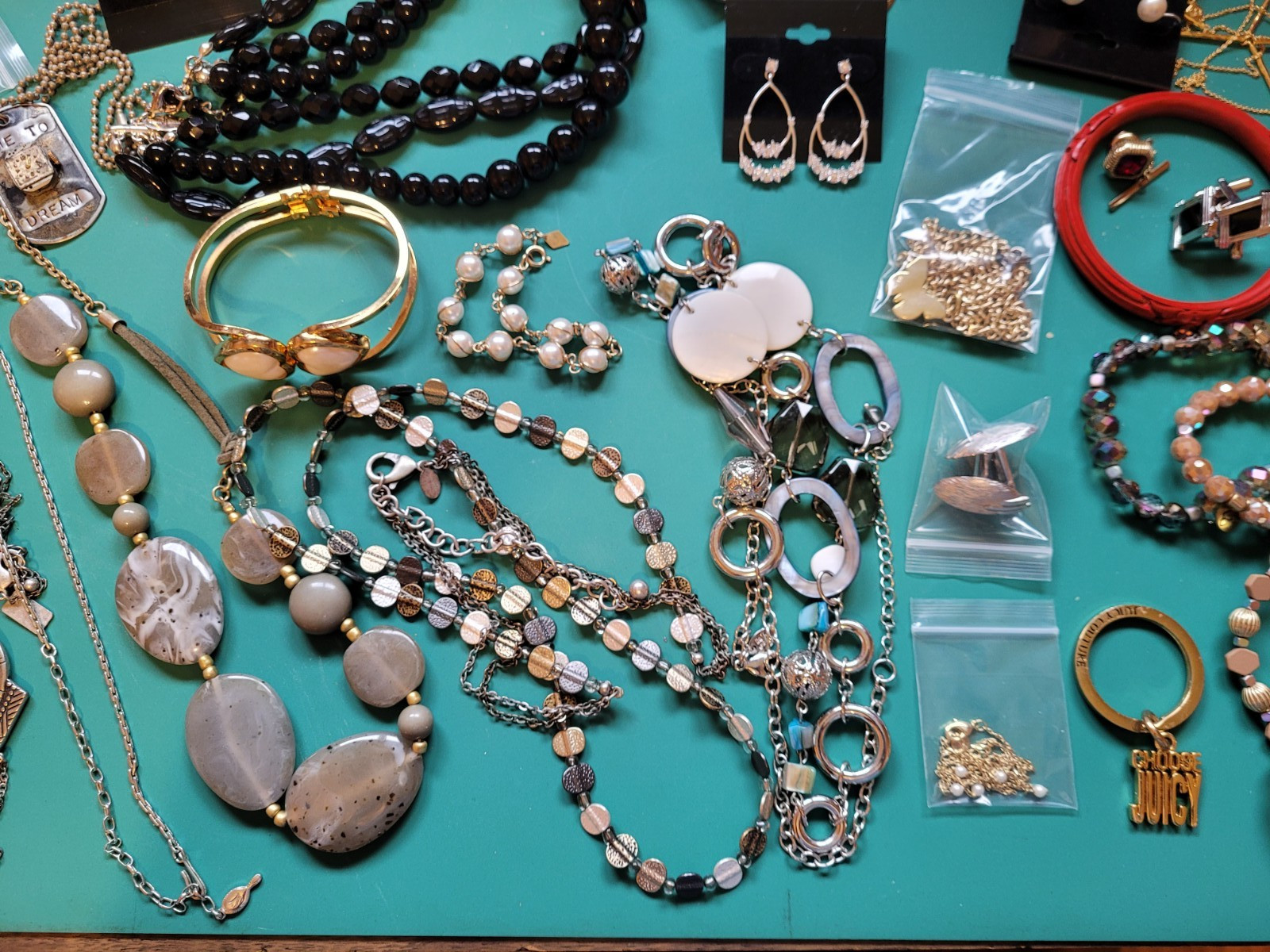 Lot of Vintage to Now Designer Signed Jewelry 55+ pieces Wear or Resell