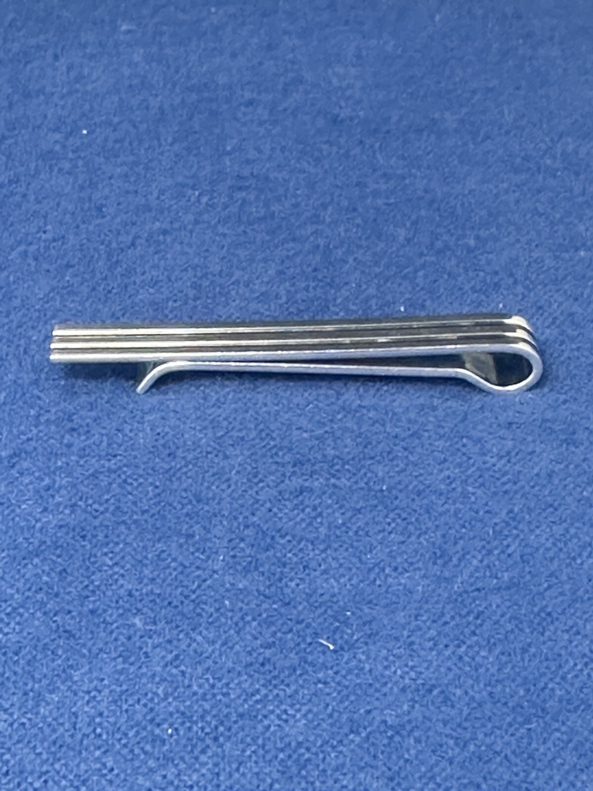 MID CENTURY MODERN NEILS ERIK FROM DENMARK STERLING TIE CLASP / BAR