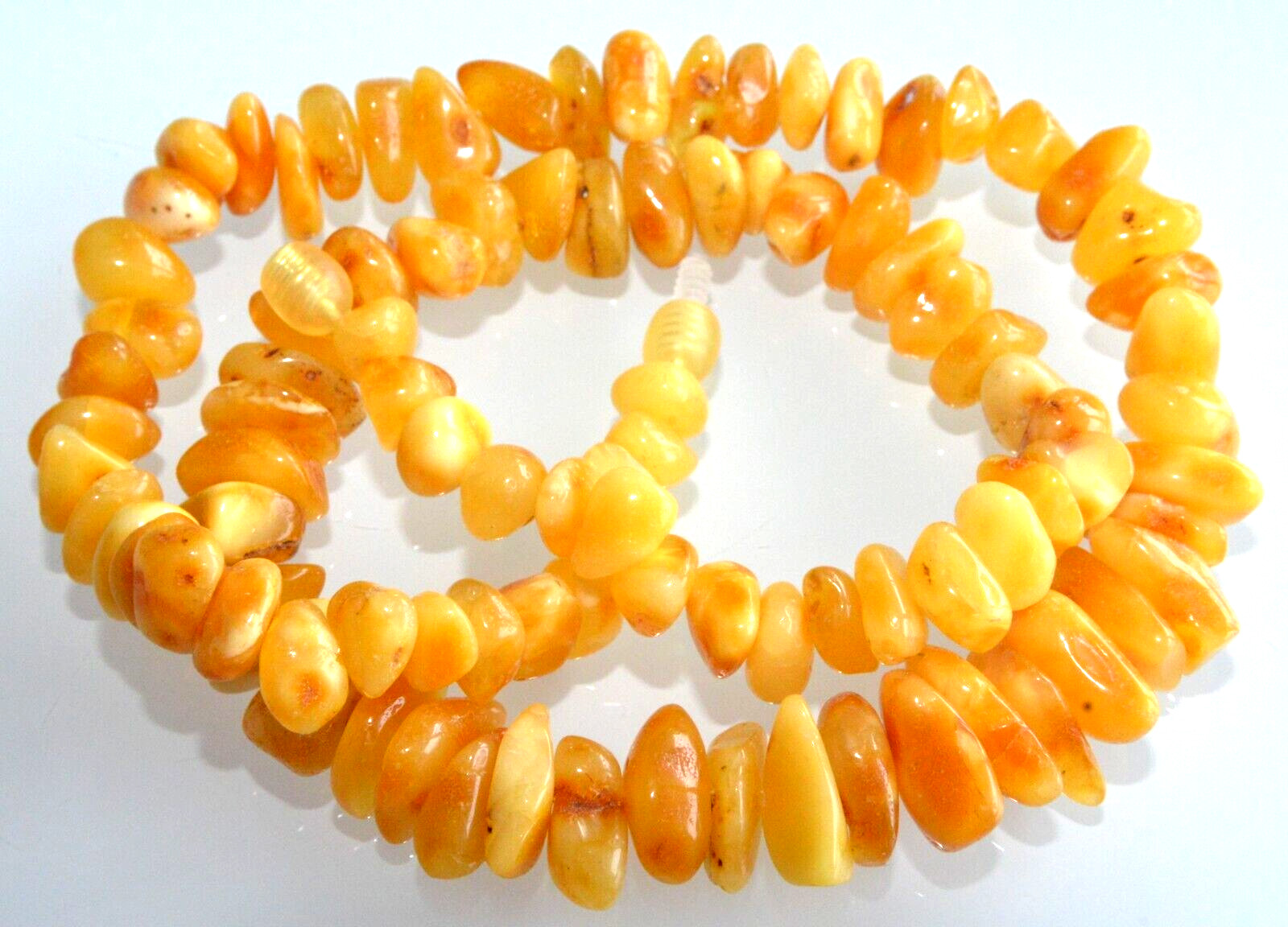 33gr RUSSIAN SOVIET BALTIC AMBER BEAD NECKLACE 琥珀 BRACELET STONE PENDANT EARRING