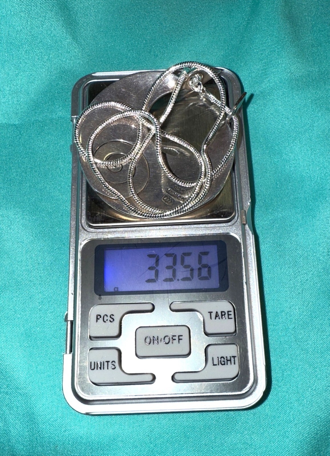 Vintage Dominique Dinouart 925 Sterling Silver Spiral Pendant Designer Necklace