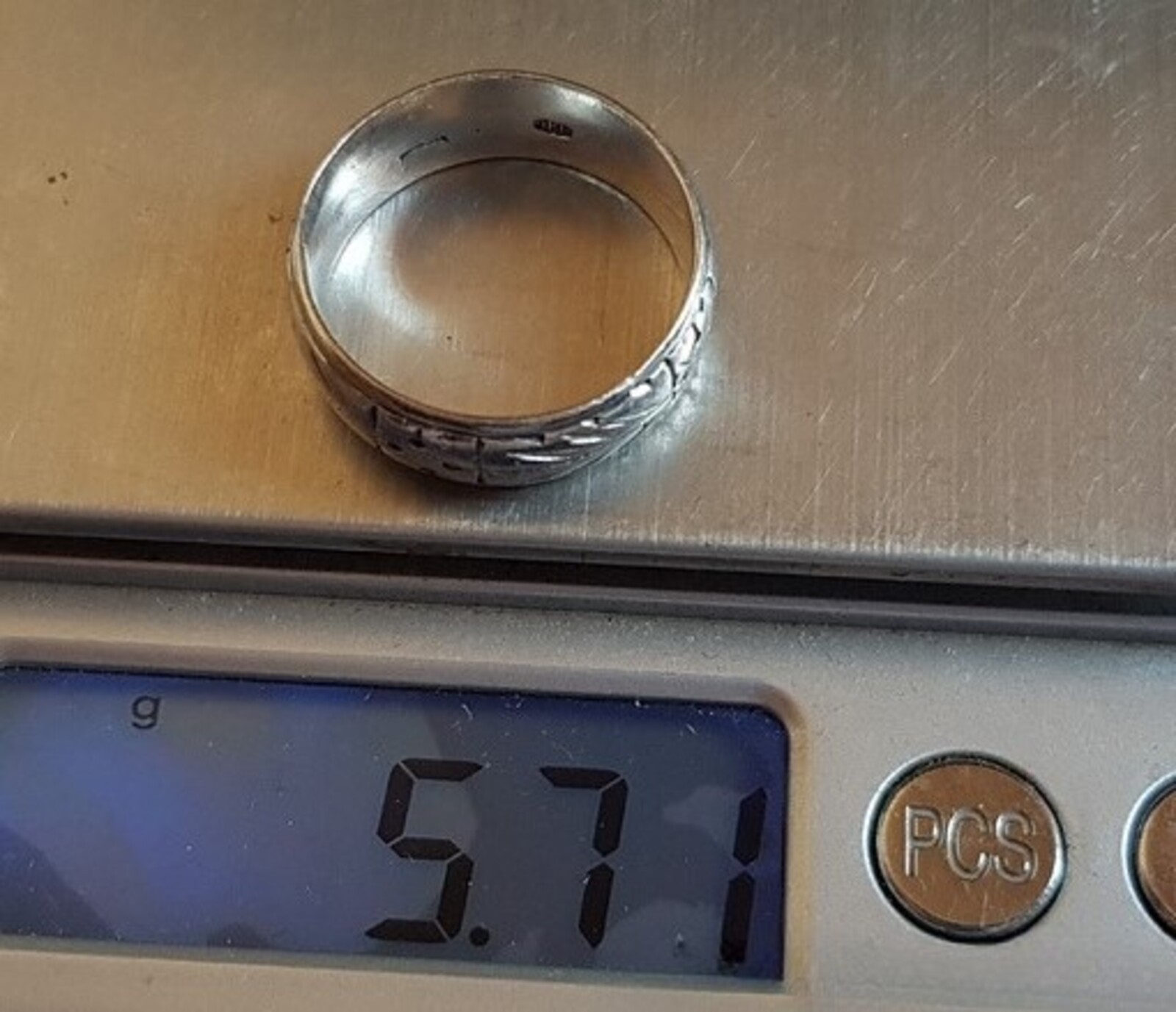 Vintage Soviet USSR men’s ring 20s-30s silver 875 ⭐ Size 8 Weight 5.71 g.