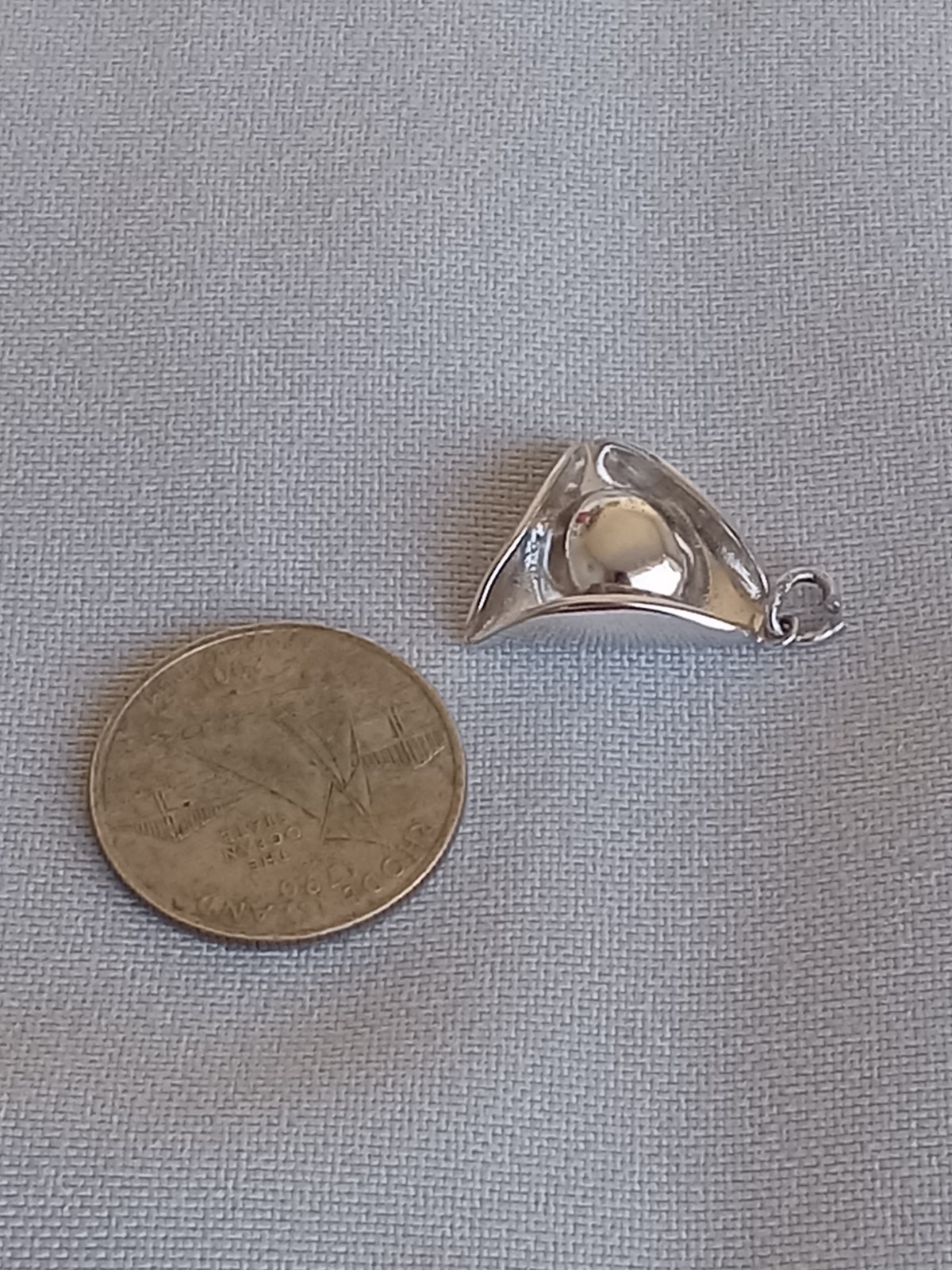 VINTAGE STERLING SILVER PAUL REVERE HAT CHARM