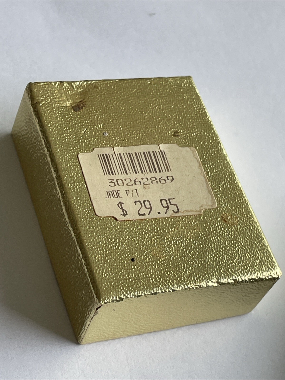 Vintage In Box Genuine Jade Pendant Necklace