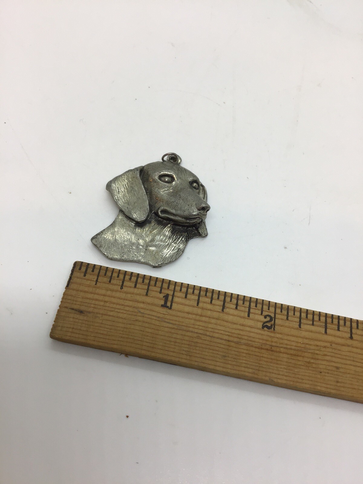 Pewter Dog Pendant – 1 1/4” X 1 1/2”