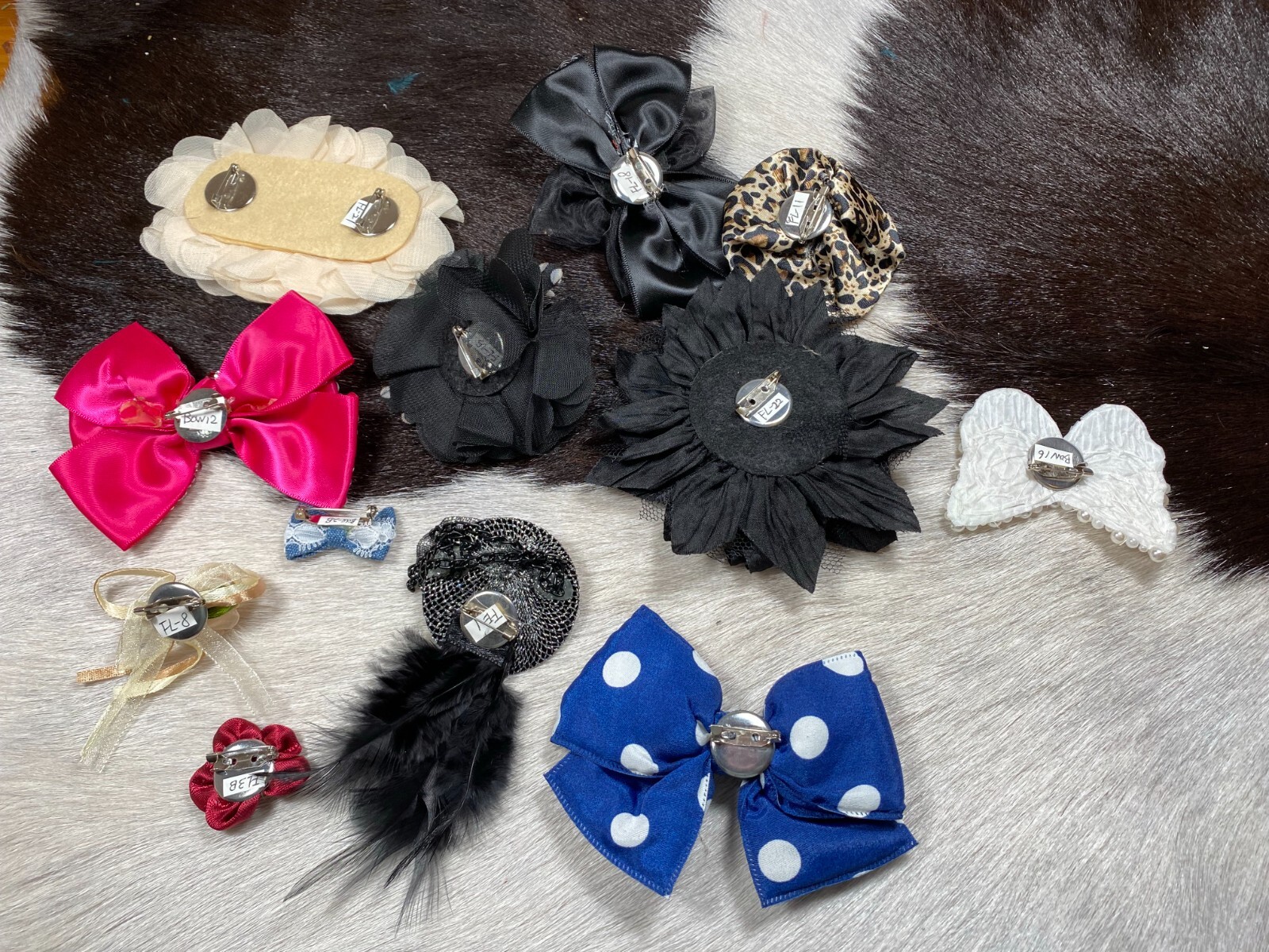 Brooch Pin Lot Variety Mix small and large Sample Lot 10+ auction