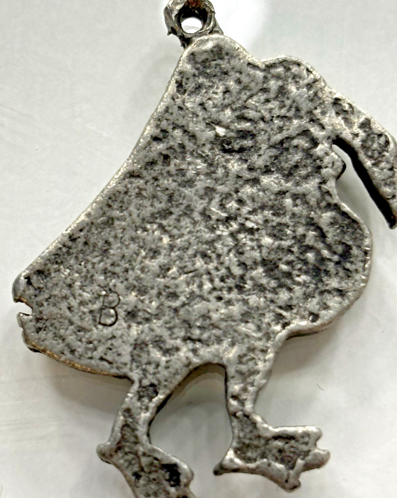Vintage Buckingham Pewter Swan Pendant – Old Gaol Buckinghamshire England 90s