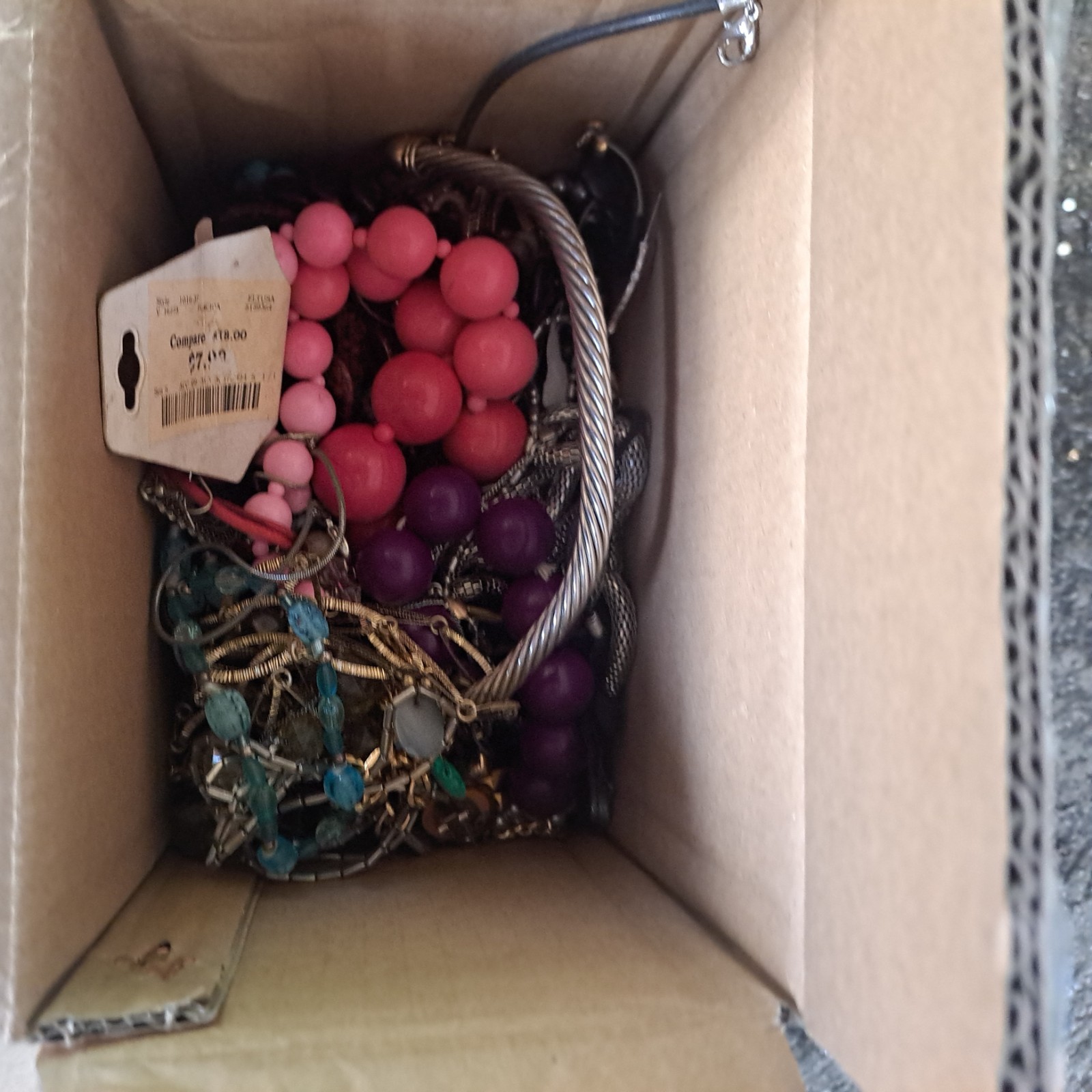 Huge Lot of Vintage to Modern Costume JEWELRY Lot Mixed Tangled , Crafted 9 Lb