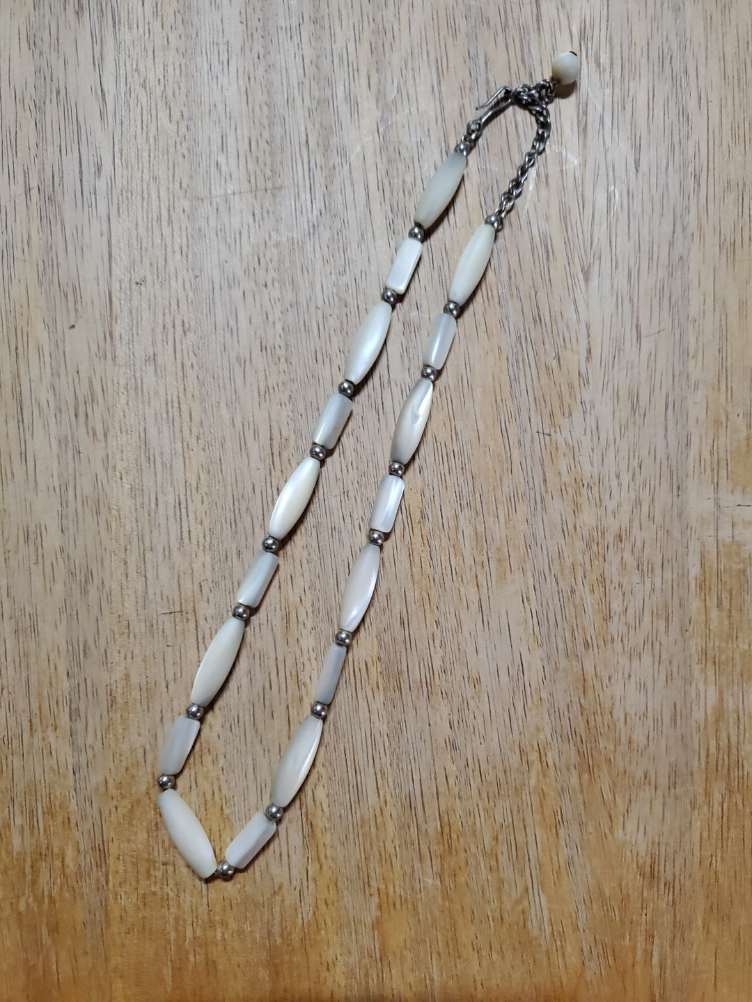 Vtg Napier Strand Oval Bead Chocker Necklace HTF 17.5 In R1