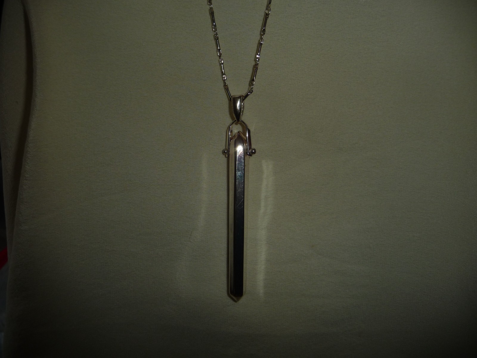 STELLA & DOT PENDANT 3” L SPARE W CHAIN NECKLACE #30/9