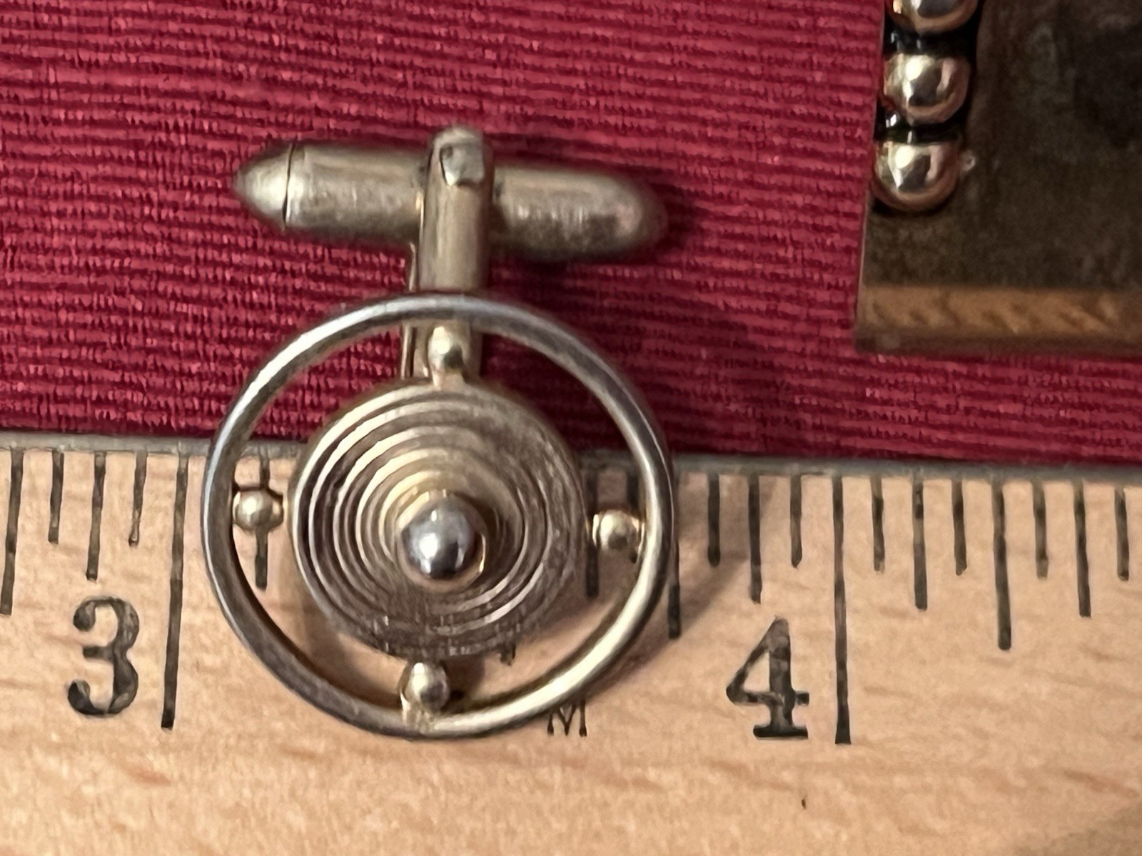 VINTAGE LOT SWANK MENS 1 TIE CLIP 2 SETS CUFF LINKS & ORIGINAL HINGED CASE