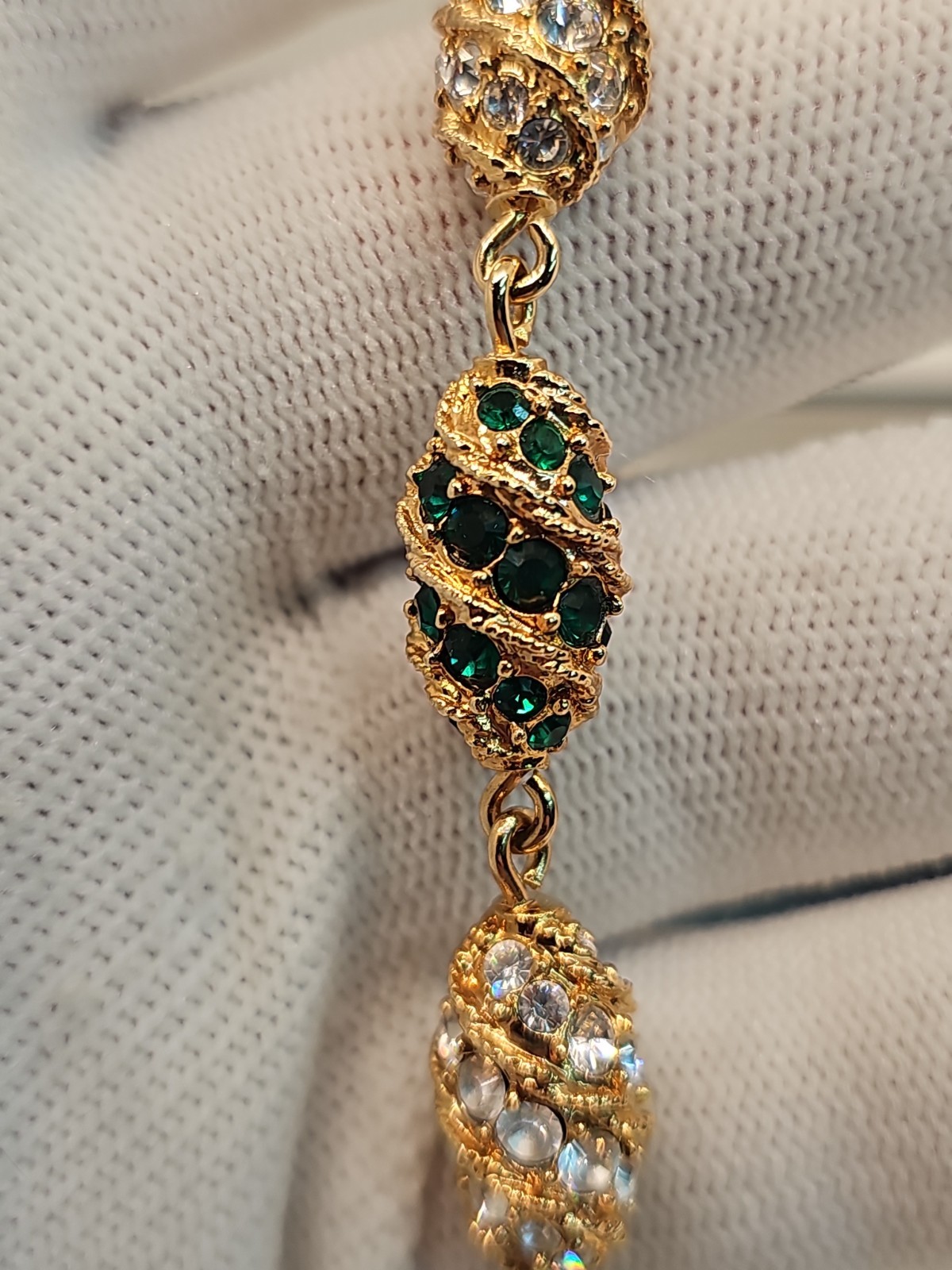 Camrose & Kross Jackie Kennedy JBK Royal Egg Bracelet. Signed JBK