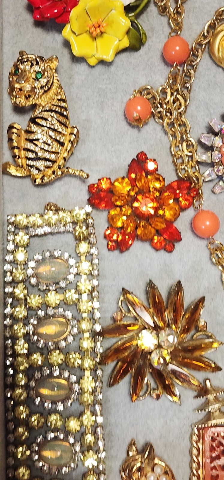 VtgJewelry Lot 20pc Juliana DeNicola Delizza Elster Bijoux MG Cadoro C828