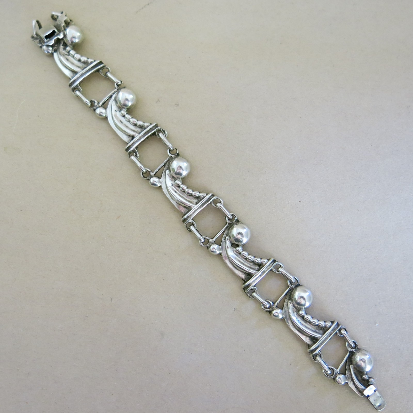 Sterling Silver Tennis Bracelet 7.25 in 29.3g [3635]