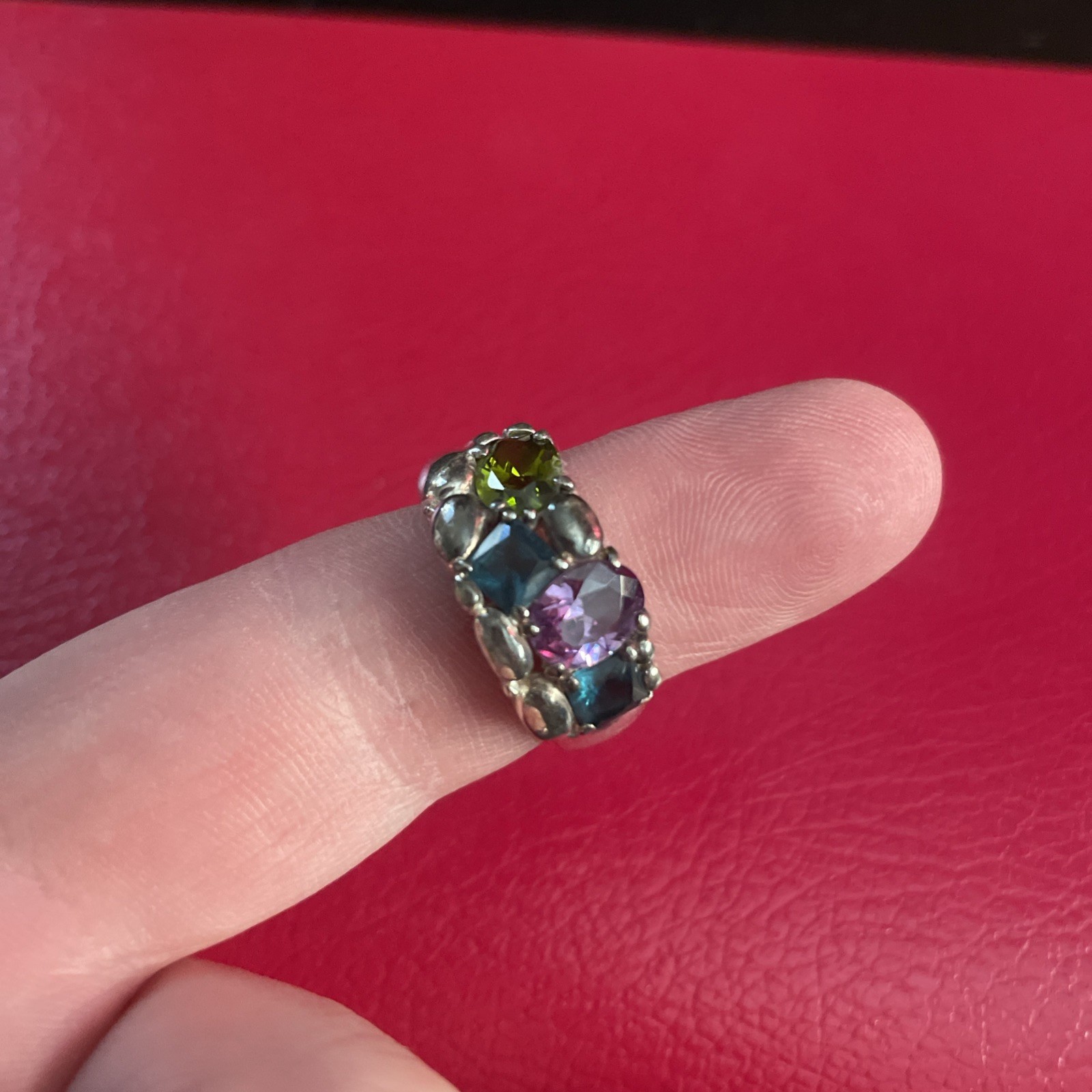 Sterling Ring Size 9 Signed CW
