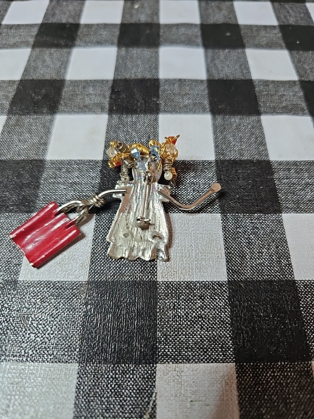 Vintage Brooch From Carrette By Ganz Collection